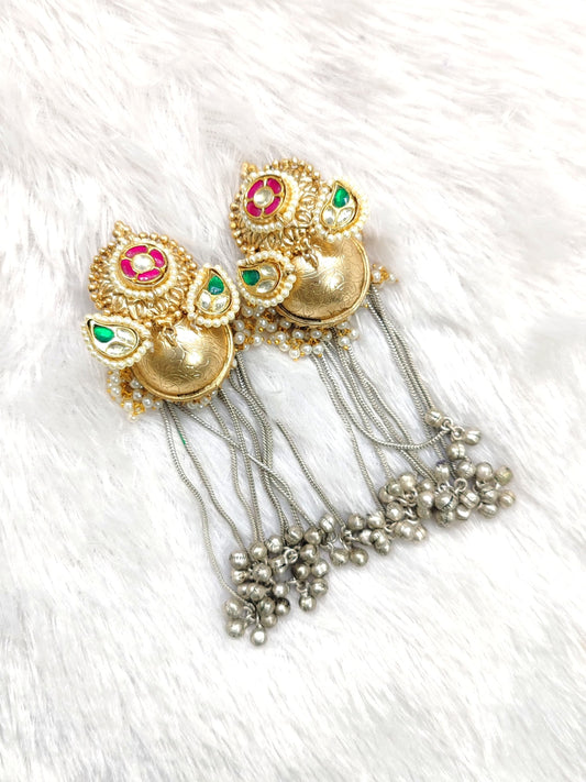 Handmade Pachi Fusion Tassel Earrings